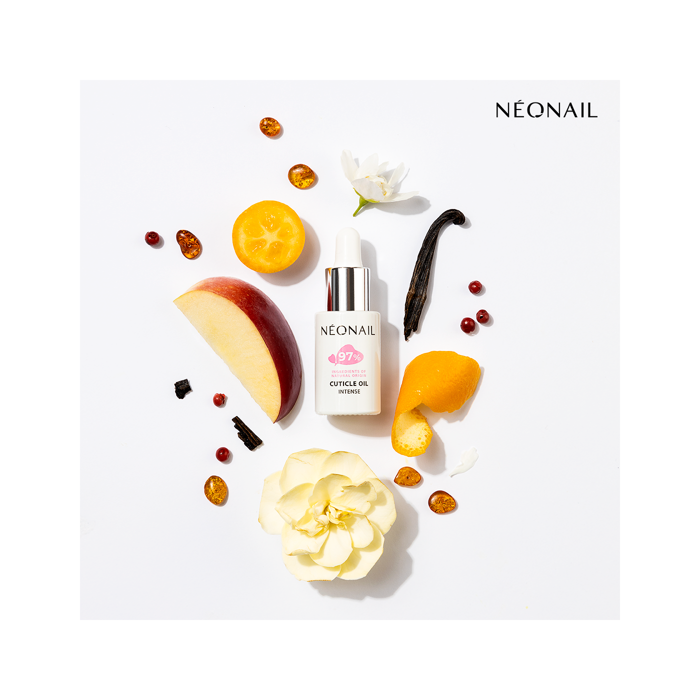 Olio per cuticole con pipetta 6,5 ml - Oil Intense